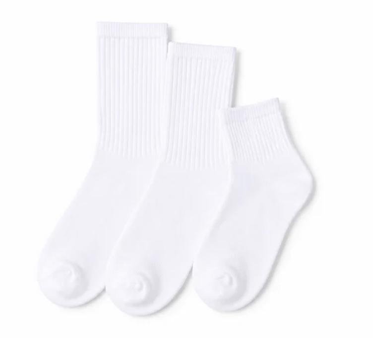 Paquete de 3 pares de calcetines escolares