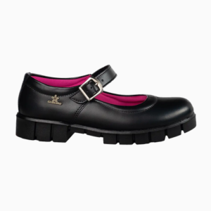 ZAPATOS NIÑA CON CINCHA CLASICO MARCA GOLDEN TAG