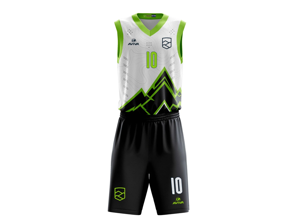 Uniforme Oficial Basquetbol Blanco