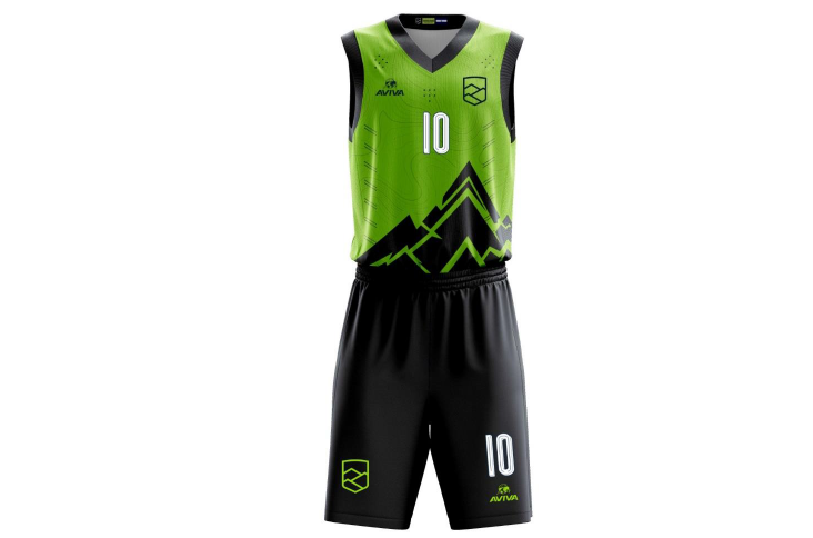Uniforme Oficial Basquetbol Verde
