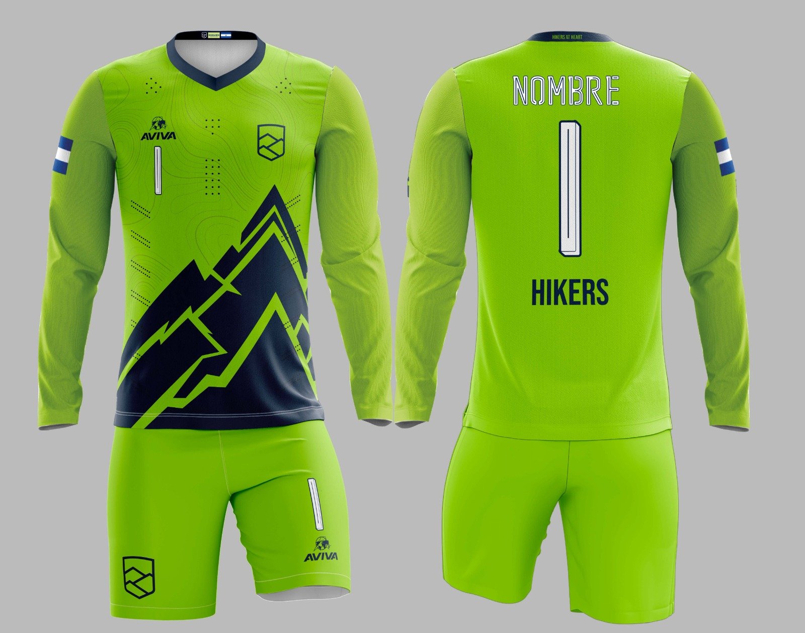 Uniforme Oficial de Portero Verde